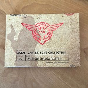 Besame Agent Carter eyeshadow palette NIB